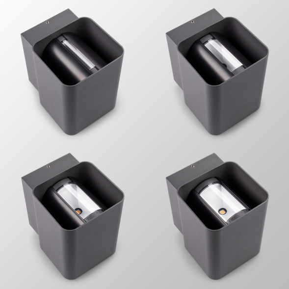 Уличный настенный светильник Arlight VARIO 046428