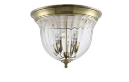 Потолочный светильник Crystal Lux JUGO JUGO PL4 BRONZE/TRANSPARENTE
