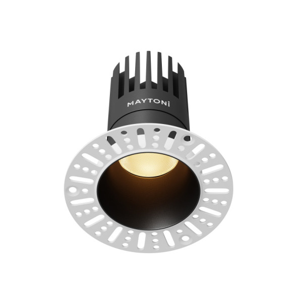Встраиваемый точечный светильник Maytoni Technical DL122-15W-2.7K-TRS-B dip