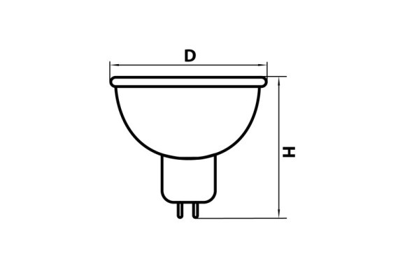 Галогеновая лампа Lightstar Hal 922207 50W 220V 950lm G5.3 белый (теплый)