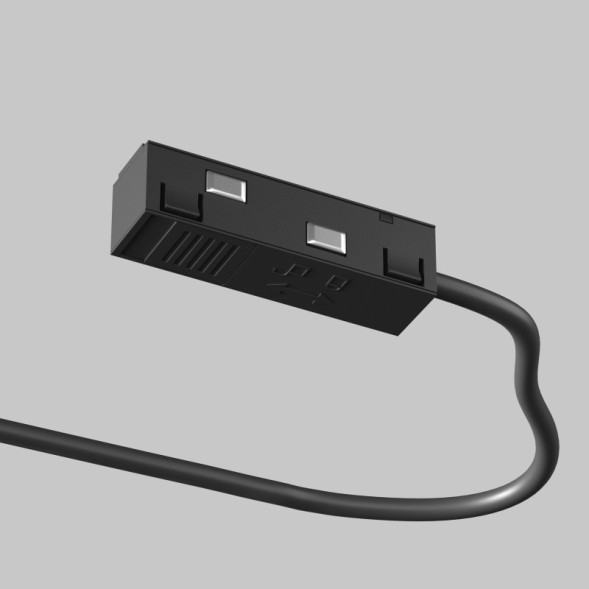 Подвод питания Maytoni Technical Magnetic track system Exility накладной черный TRA034B-42B-1