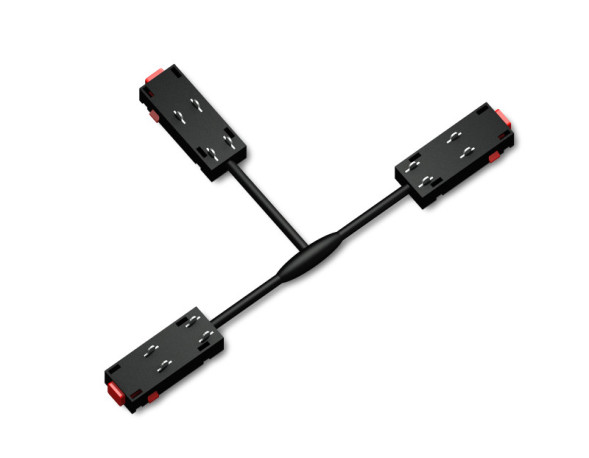 Коннектор для шинопровода Ambrella Light TRACK SYSTEM BLACK GL1114