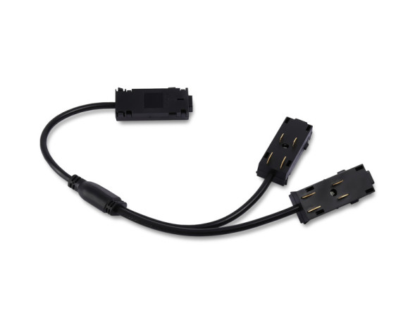 Коннектор для шинопровода Ambrella Light TRACK SYSTEM BLACK GL1114