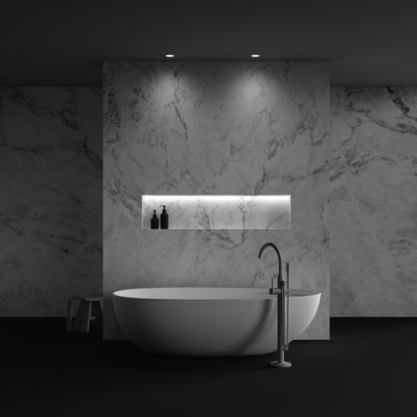 Точечный влагозащищенный светильник Maytoni Technical Orb DL130-GX53-W