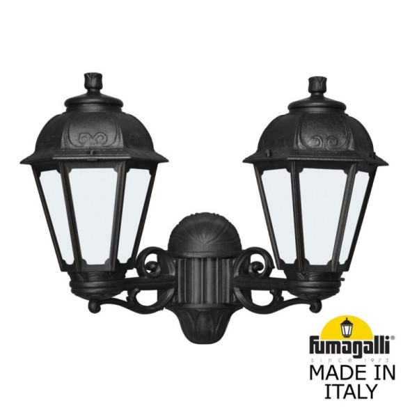 Уличный настенный светильник Fumagalli K22.141.000.AYF1R SABA
