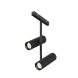 Магнитный трековый светильник Maytoni Technical Elti Duo TR005-2-2X12W4K-B