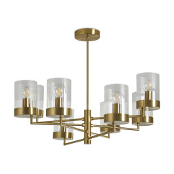 Люстра на штанге Freya CLIP FR5426PL-08BS