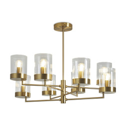 Люстра на штанге Freya CLIP FR5426PL-08BS