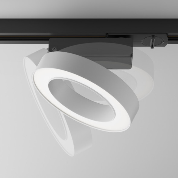 Светодиодный трековый светильник Maytoni Technical Rim TR044-1-12W4K-W