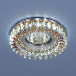 Встраиваемый точечный светильник Elektrostandard 2216 MR16 MLT/CH мульти/хром