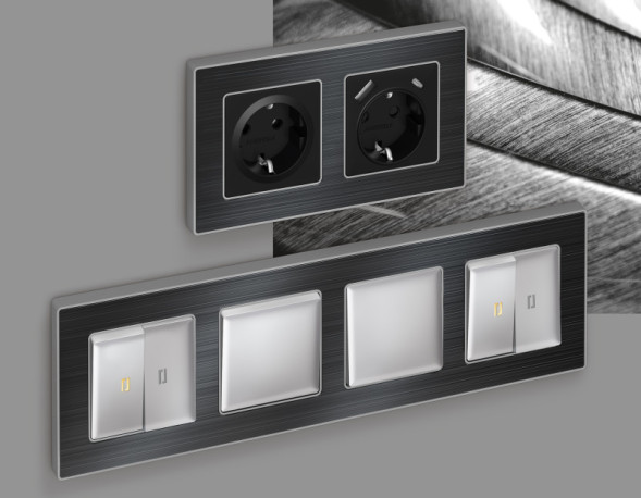 Рамка Ambrella Volt AF580532 ALFA Arctic