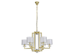 Подвесная люстра Newport 4406+1/C mat.gold