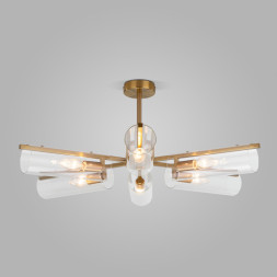 Люстра на штанге Eurosvet Trompeta 70144/6 латунь