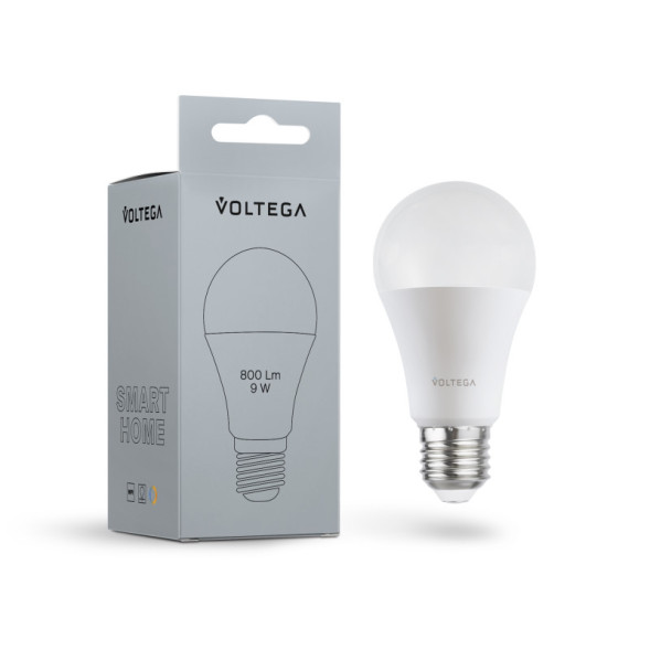 Светодиодная лампа Voltega Wi-Fi bulbs 2429 9W 220V 800lm E27 белый (регулируемый)
