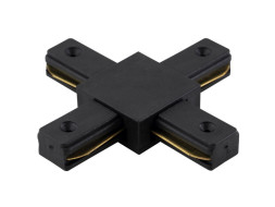 Коннектор для шинопровода Crystal Lux Track Black CLT 0.211 04 BL
