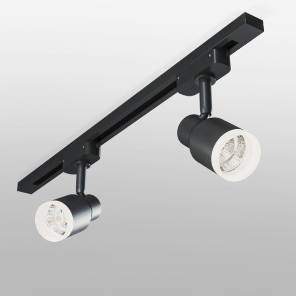 Светодиодный трековый светильник Elektrostandard Molly Черный 7W 4200K (LTB31) однофазный