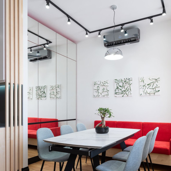 Светодиодный трековый светильник Elektrostandard Molly Черный 7W 4200K (LTB31) однофазный