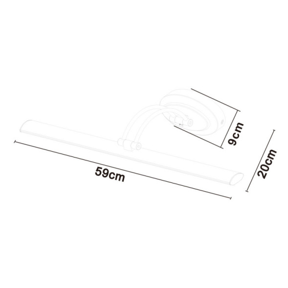 Светильник для картин и зеркал ARTE Lamp Picture Lights Led A5312AP-1WH