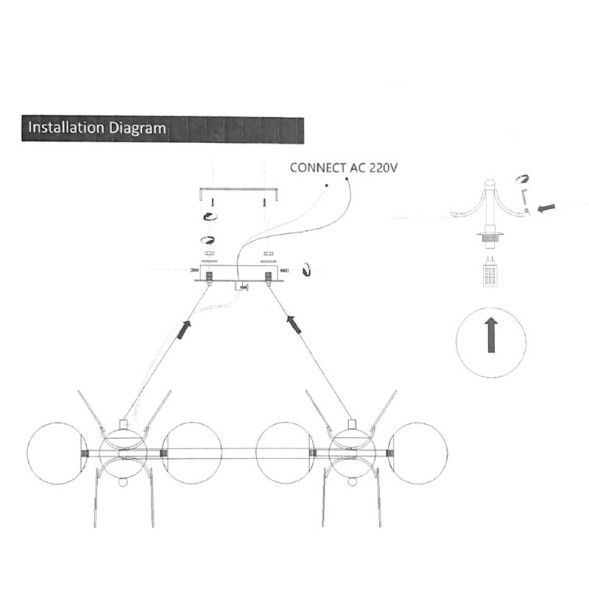 Детская люстра ImperiumLoft Matisse 191864-26