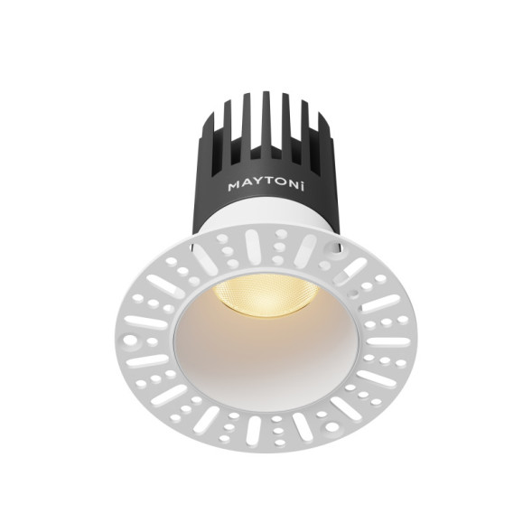 Встраиваемый точечный светильник Maytoni Technical DL122-15W-2.7K-TRS-W dip