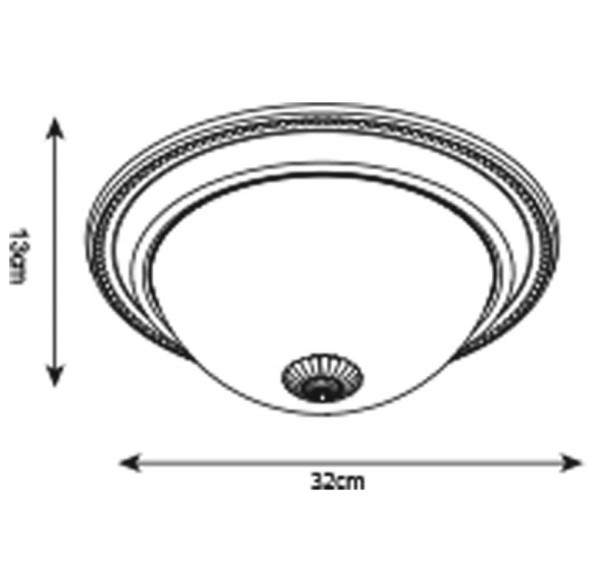 Потолочная люстра Arte Lamp A1306 A1306PL-2AB