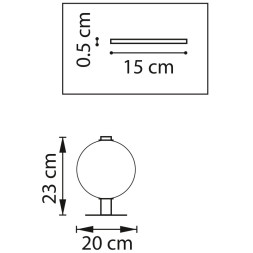Настольная лампа Lightstar COLORE 805906