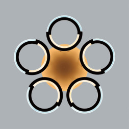 Потолочная люстра LUMION KALIFA 8027/55CL