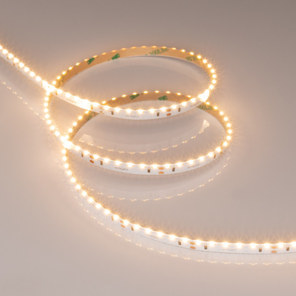 Лента Arlight RS-S120-8mm 3014 039430 48W 24V 4300lm белый (теплый) IP20