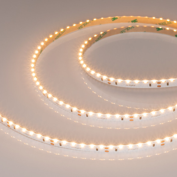 Лента Arlight RS-S120-8mm 3014 039430 48W 24V 4300lm белый (теплый) IP20