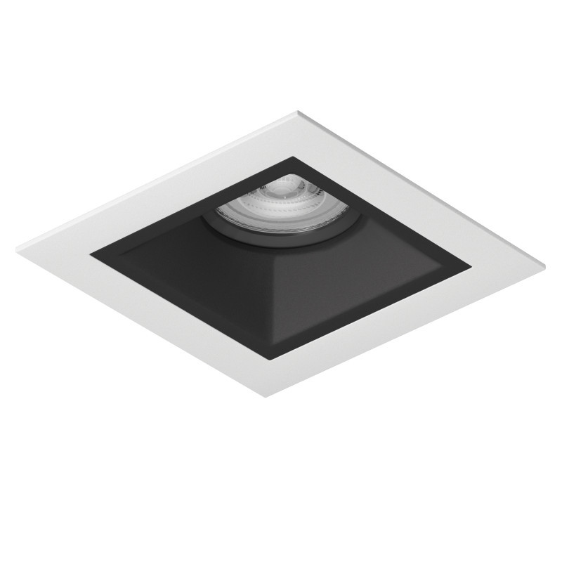 Точечный встраиваемый светильник Lightstar Domino D51607BMOD