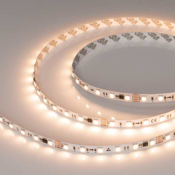 Лента Arlight SPI-B60-10mm 039040 75W 24V белый (теплый) IP20