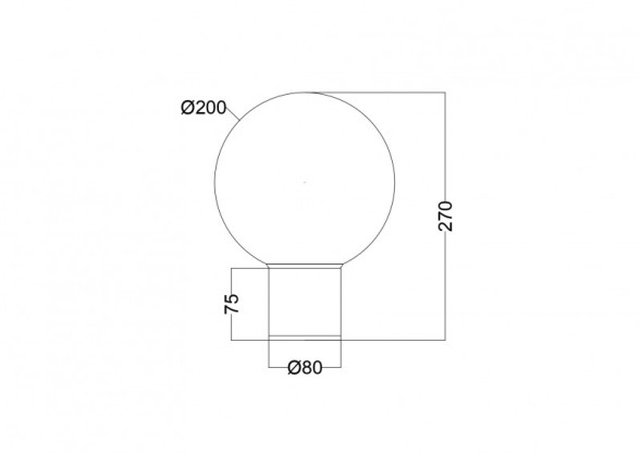 Уличный настенный светильник Maytoni BOLD O598WL-01GR1