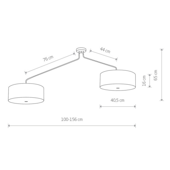 Люстра на штанге Nowodvorski HAWK 8843