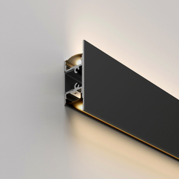 Профиль для светодиодной ленты Elektrostandard LL-2-ALP022черный/белый(под ленту до 13)