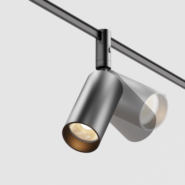 Магнитный трековый светильник Maytoni Technical FOCUS LED TR201-1-15W3K-M-B