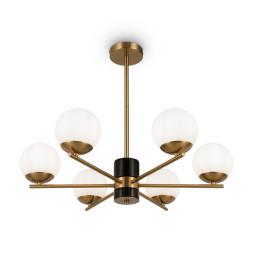 Люстра на штанге Freya MARBLE FR5230PL-06BS