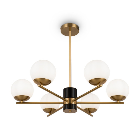 Люстра на штанге Freya MARBLE FR5230PL-06BS