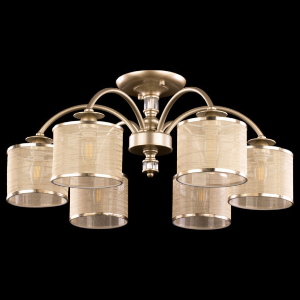 Люстра на штанге Freya Ksenia FR2539CL-06G