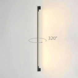 Уличный настенный светильник Elektrostandard 35121/D 3000K черный Argos