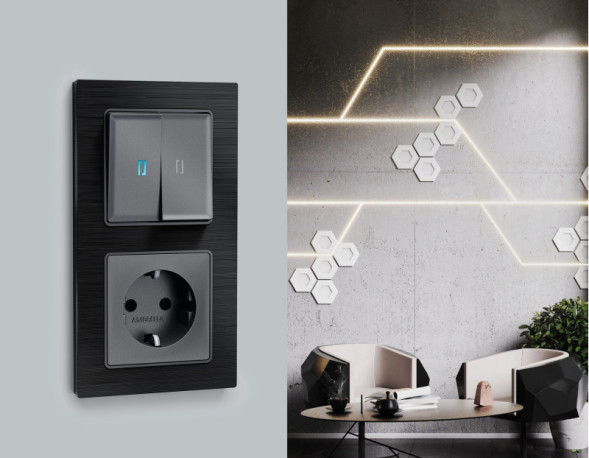 Рамка Ambrella Volt AF550503 ALFA Platos