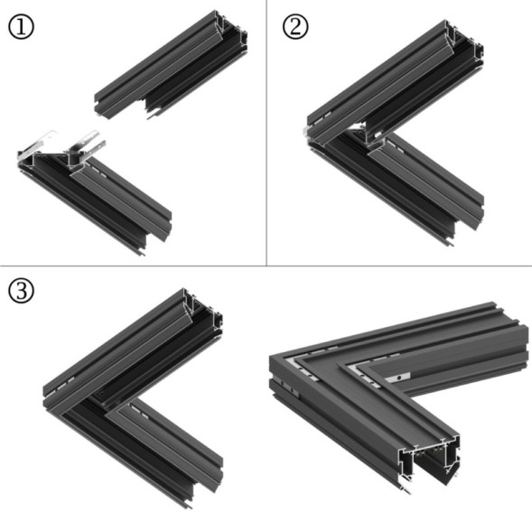 Соединитель для шинопровода 135306 Novotech Vector