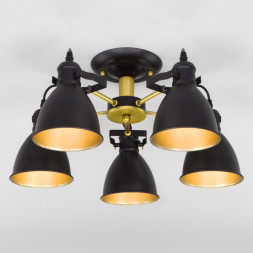 Люстра на штанге Eurosvet Denley 70112/5 черный