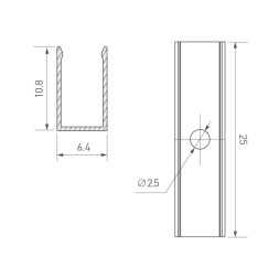 Крепеж для гибкого неона Arlight AURORA 039353