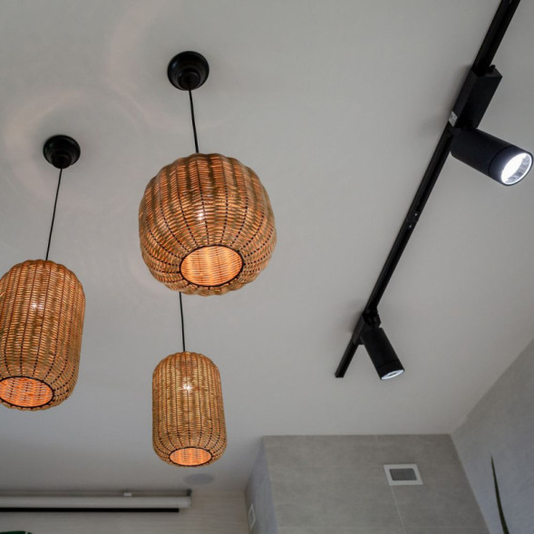 Светодиодный трековый светильник Elektrostandard Baril Черный 40W 4200K (LTB47) однофазный