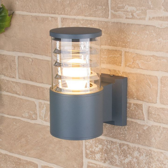 Уличный настенный светильник Elektrostandard Techno 1408 cерый