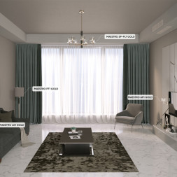 Люстра на штанге Crystal Lux MAESTRO MAESTRO SP-PL7 GOLD