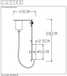 Бра LUCIDE MALCOLM 45278/01/30