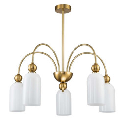 Люстра на штанге Escada Ode 686/5PL Copper