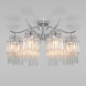 Люстра на штанге Eurosvet Sevilia 10119/8 хром/прозрачный хрусталь Strotskis