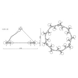 Детская люстра ImperiumLoft Matisse 191865-26